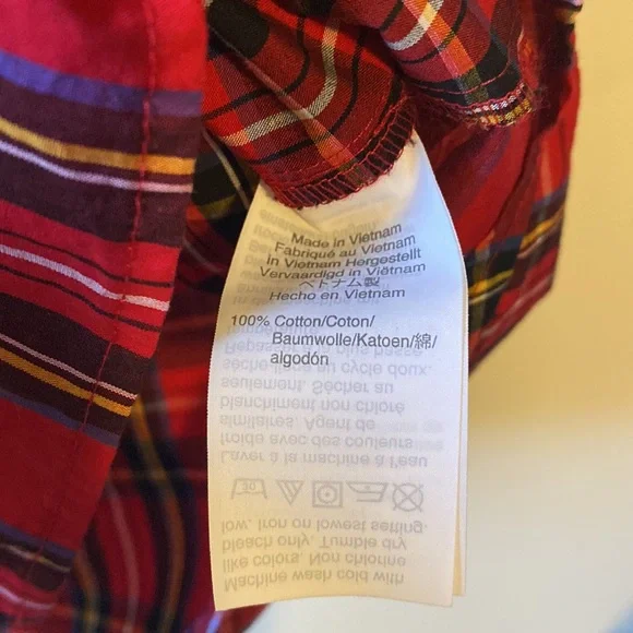 NWOT- J. Crew Plaid Shirt - Picture 3 of 7